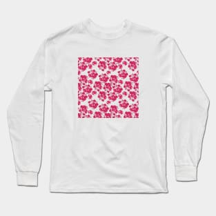 Pink Spring Flower Long Sleeve T-Shirt